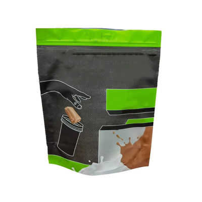 Сумка с сывороточным белком с покрытием PVDC KPET влагозащищенный Stand up Zip Lock Gravure Printing