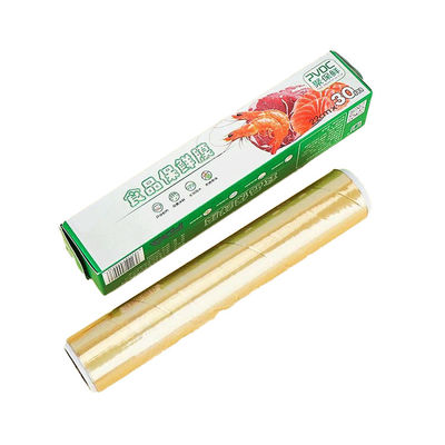 Хороший безопасный 30cm*15m PVDC Food Cling Wrap Film для бутерброда 140 oC Внутренняя температура