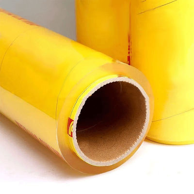 Жилищная пищевая клеящаяся пленка пластиковая пленка PVC / PVDC / PE / LDPE с слайд-резателем