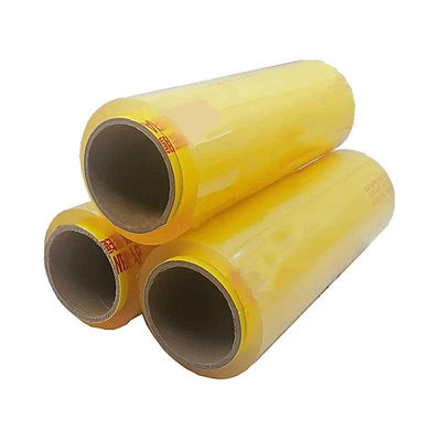Жилищная пищевая клеящаяся пленка пластиковая пленка PVC / PVDC / PE / LDPE с слайд-резателем